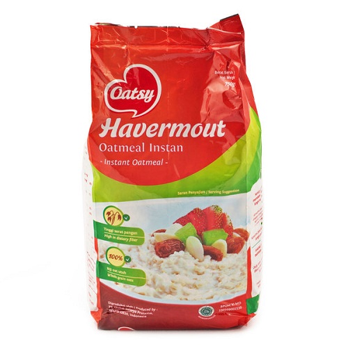 Oatsy Havermout Sereal Atau Cereal Oatmeal Instant Premium Dan Sehat Kemasan Bungkus 750g